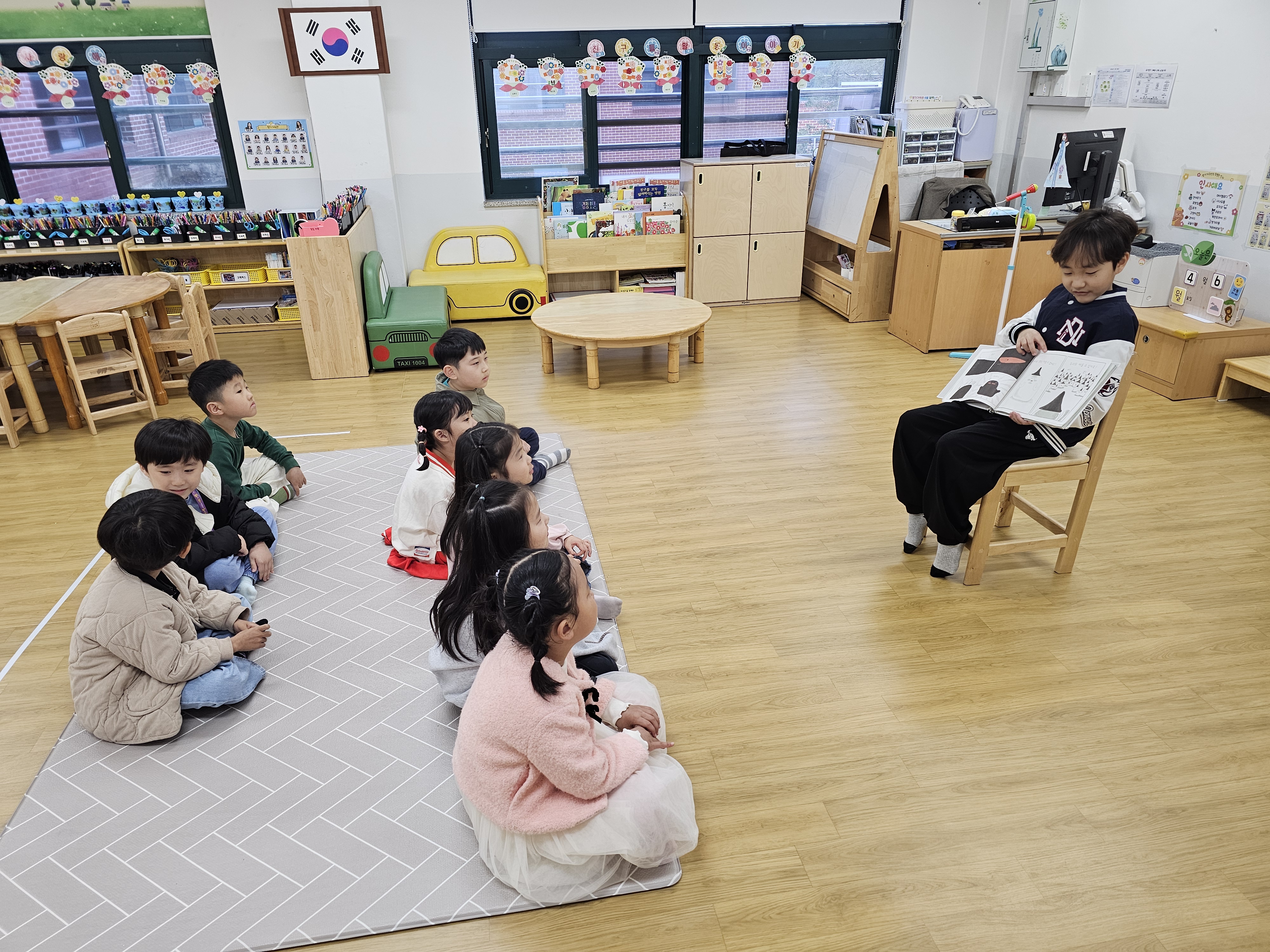 광양중동초병설유, 초등생들의 따뜻한 아침 선물